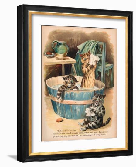 Louis Wain Cats-Louis Wain-Framed Giclee Print