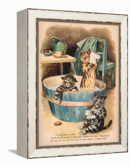 Louis Wain Cats-Louis Wain-Framed Premier Image Canvas