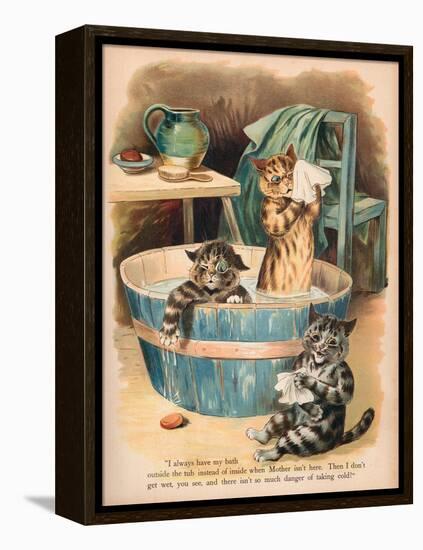 Louis Wain Cats-Louis Wain-Framed Premier Image Canvas