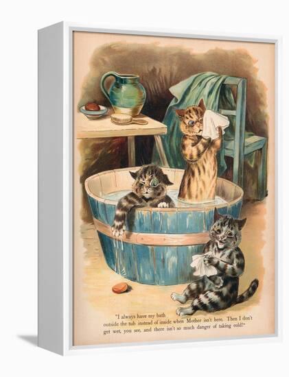 Louis Wain Cats-Louis Wain-Framed Premier Image Canvas