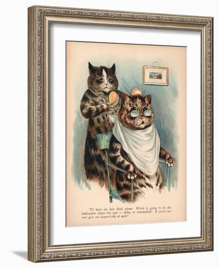 Louis Wain Cats-Louis Wain-Framed Giclee Print