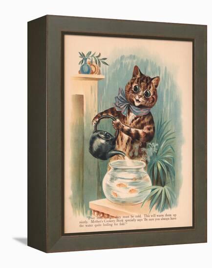 Louis Wain Cats-Louis Wain-Framed Premier Image Canvas