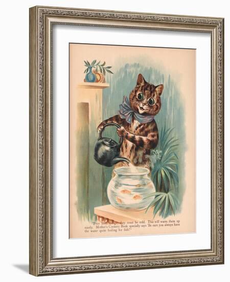 Louis Wain Cats-Louis Wain-Framed Giclee Print