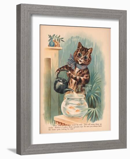 Louis Wain Cats-Louis Wain-Framed Giclee Print