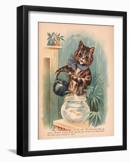 Louis Wain Cats-Louis Wain-Framed Giclee Print