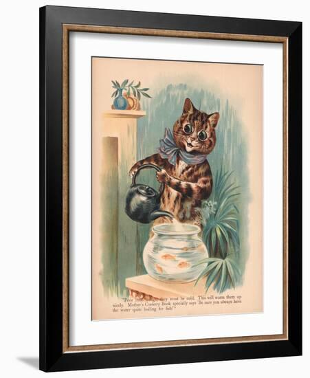 Louis Wain Cats-Louis Wain-Framed Giclee Print