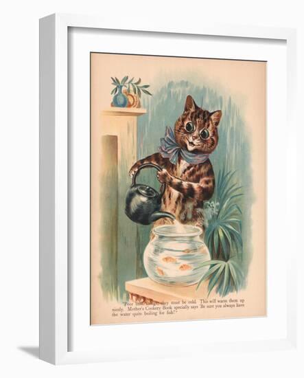 Louis Wain Cats-Louis Wain-Framed Giclee Print