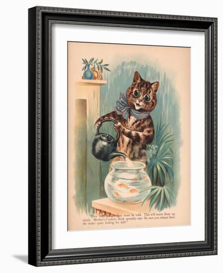 Louis Wain Cats-Louis Wain-Framed Giclee Print