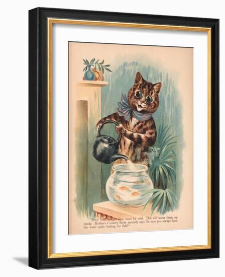 Louis Wain Cats-Louis Wain-Framed Giclee Print