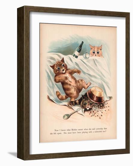 Louis Wain Cats-Louis Wain-Framed Giclee Print