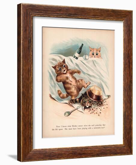 Louis Wain Cats-Louis Wain-Framed Giclee Print