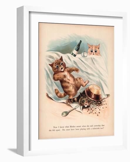 Louis Wain Cats-Louis Wain-Framed Giclee Print