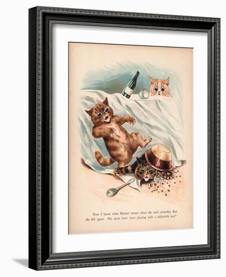 Louis Wain Cats-Louis Wain-Framed Giclee Print