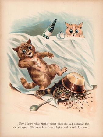 Louis Wain Cats' Giclee Print - Louis Wain