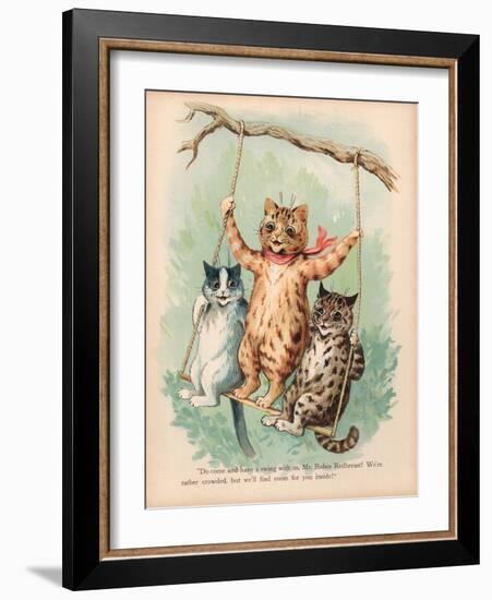 Louis Wain Cats-Louis Wain-Framed Giclee Print