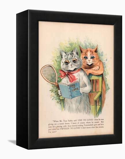 Louis Wain Cats-Louis Wain-Framed Premier Image Canvas