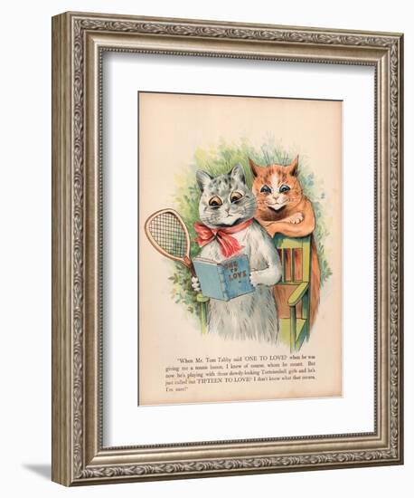 Louis Wain Cats-Louis Wain-Framed Giclee Print