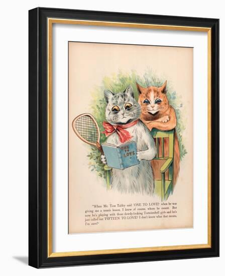 Louis Wain Cats-Louis Wain-Framed Giclee Print