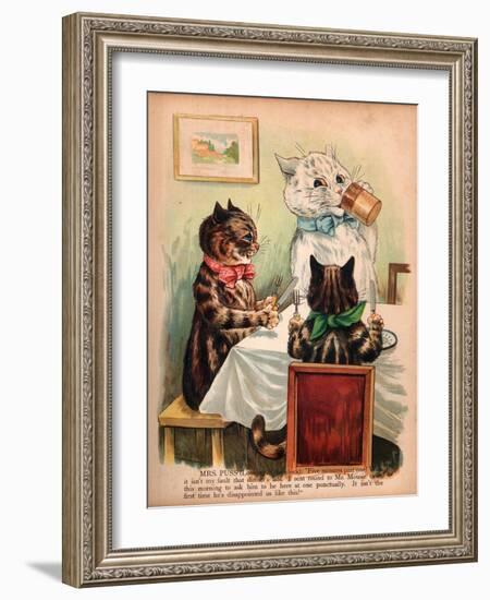 Louis Wain Cats-Louis Wain-Framed Giclee Print