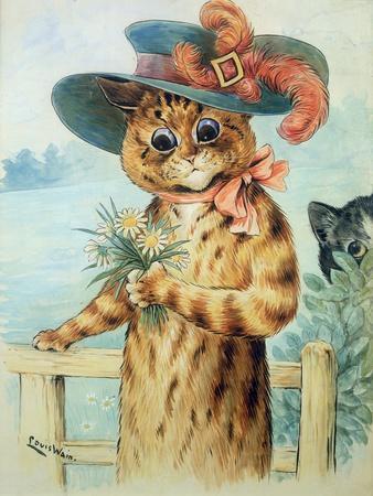 Top Cat!' Giclee Print - Louis Wain, Art.com