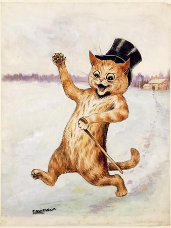 Famous Louis Wain Cat Print the New Arrival 