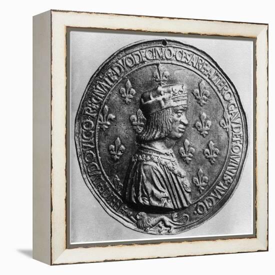 Louis XII, King of France, 1499-Colin Lepere-Framed Premier Image Canvas