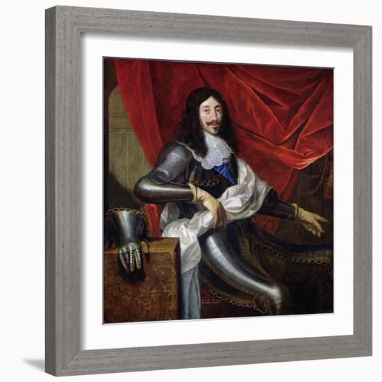 Louis XIII (1601-43) King of France and Navarre, after 1630-Justus van Egmont-Framed Giclee Print