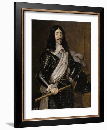 Louis XIII of France, 1655-Philippe De Champaigne-Framed Giclee Print