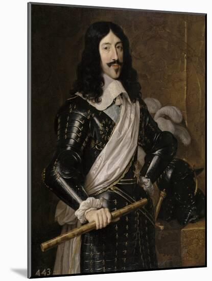Louis XIII of France, 1655-Philippe De Champaigne-Mounted Giclee Print