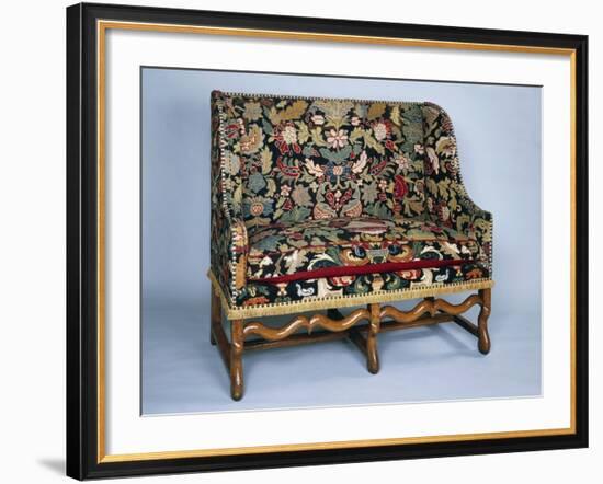 Louis XIII Style Canape-null-Framed Giclee Print