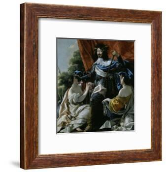 Louis XIII-Simon Vouet-Framed Giclee Print