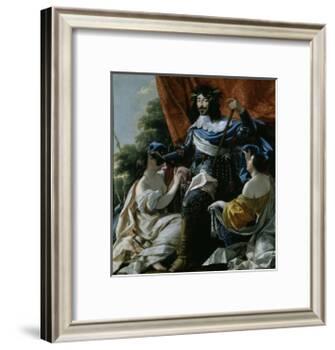 Louis XIII-Simon Vouet-Framed Giclee Print