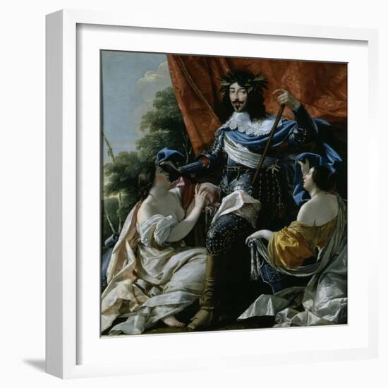 Louis XIII-Simon Vouet-Framed Giclee Print