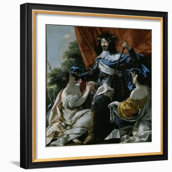 Louis XIII-Simon Vouet-Framed Giclee Print