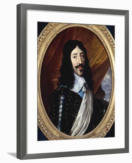 Louis XIII-Philippe De Champaigne-Framed Giclee Print