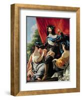 Louis Xiii-Simon Vouet-Framed Giclee Print