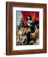 Louis Xiii-Simon Vouet-Framed Giclee Print