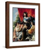 Louis Xiii-Simon Vouet-Framed Giclee Print