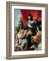 Louis Xiii-Simon Vouet-Framed Giclee Print