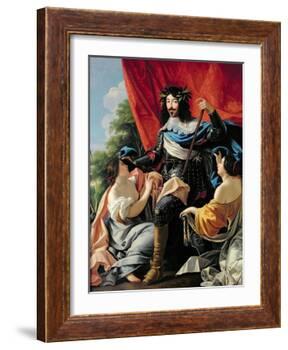 Louis Xiii-Simon Vouet-Framed Giclee Print