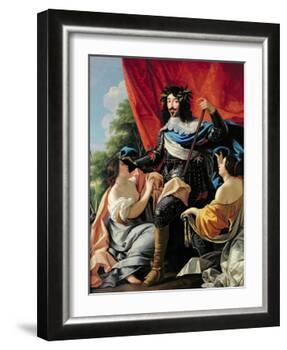 Louis Xiii-Simon Vouet-Framed Giclee Print