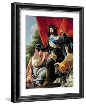 Louis Xiii-Simon Vouet-Framed Giclee Print