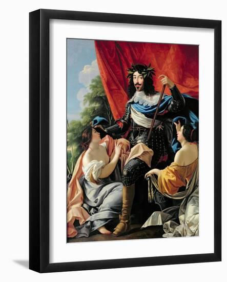 Louis Xiii-Simon Vouet-Framed Giclee Print