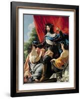 Louis Xiii-Simon Vouet-Framed Giclee Print