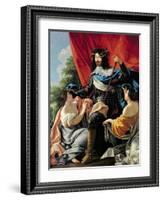 Louis Xiii-Simon Vouet-Framed Giclee Print