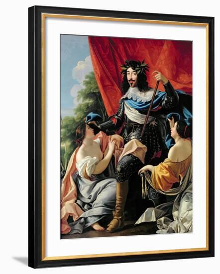 Louis Xiii-Simon Vouet-Framed Giclee Print