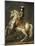 Louis XIV à cheval, roi de France et de Navarre (1638-1715)-René Antoine Houasse-Mounted Giclee Print