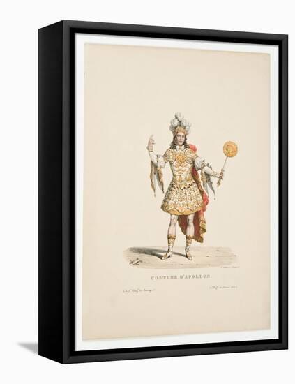 Louis XIV as Apollo in the Ballet Noces De Thétis Et Pélée in 1654-null-Framed Premier Image Canvas