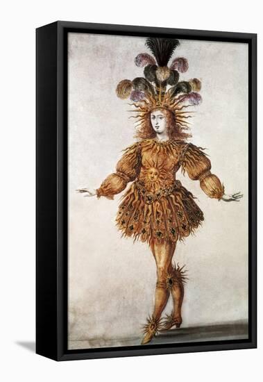 Louis XIV, Called "Le Roi Soleil" (1638-1715)-null-Framed Stretched Canvas