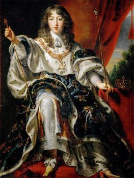 Louis XIV, King of France (1638-1715) in his Coronation Robes' Giclee Print  | Art.com
